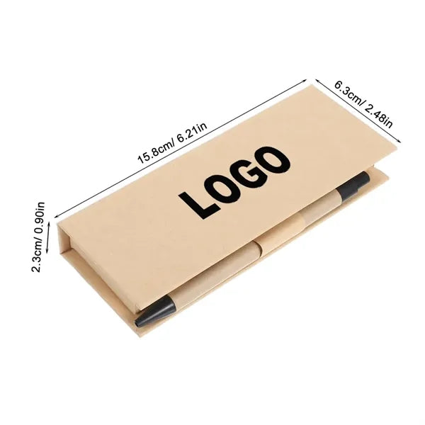 Kraftpaper Sticky Memo Note Set