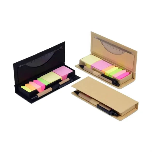 Kraftpaper Sticky Memo Note Set