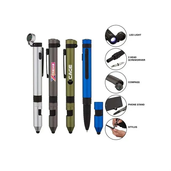 Multifunctional LED Lighted Pen