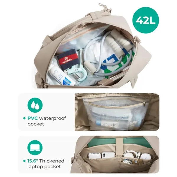 Professional Tennis Bag with Racket and Shoe Compartment