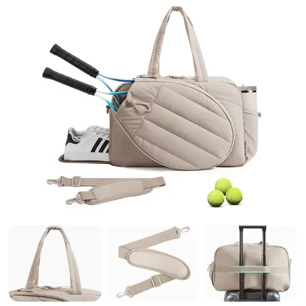 Professional Tennis Bag with Racket and Shoe Compartment