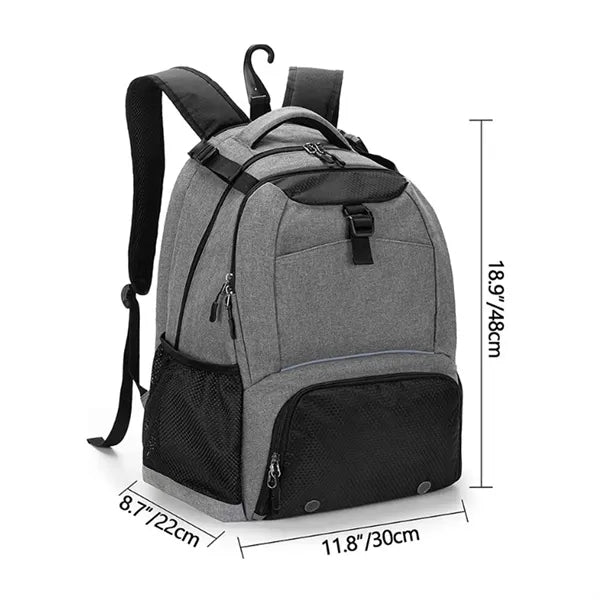 Tennis Backpack with Racket and Shoe Compartments