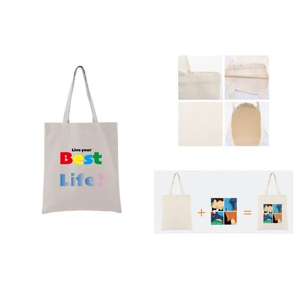 10oz Canvas Shopping Tote Bag