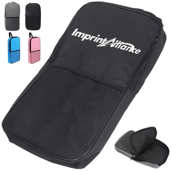 Dual Compartment Pickleball Paddle Bag with Strap