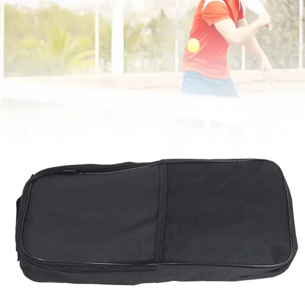 Dual Compartment Pickleball Paddle Bag with Strap