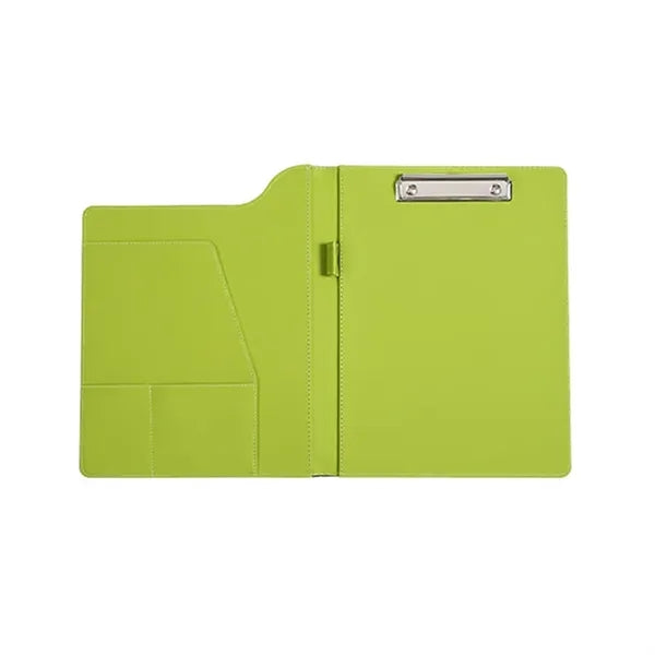 Leather A4 multi-functional Folder With Pen Holder Design