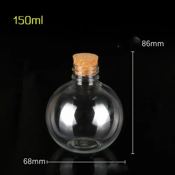 5oz clear Potion bottles w/ Cork