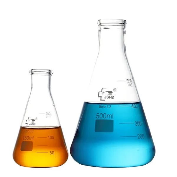 8.5oz Glass Narrow mouth Beaker Erlenmeyer Flask