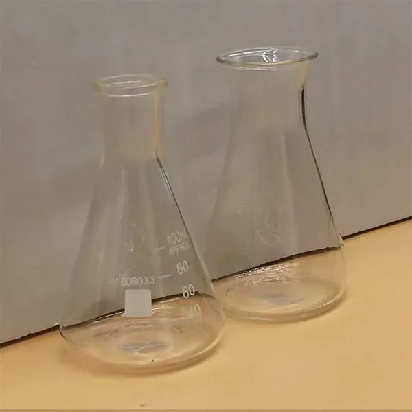 8.5oz Glass Narrow mouth Beaker Erlenmeyer Flask