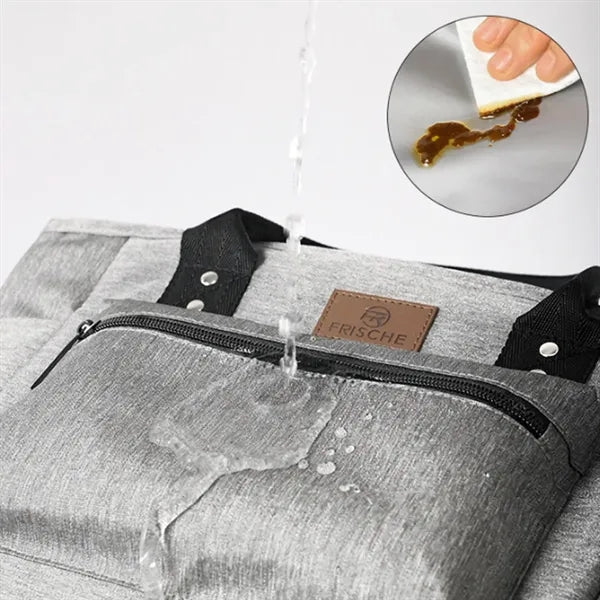 Insulated Lunch Tote Bag with Shoulder Strap and Pocket