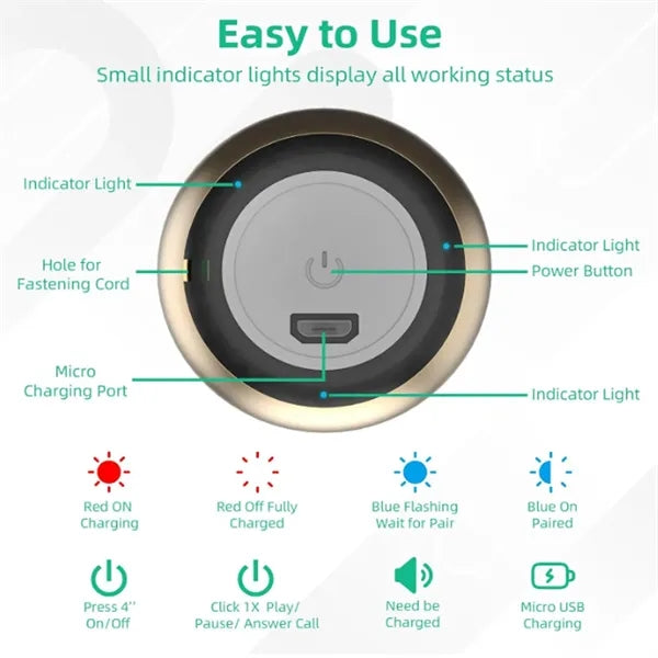 Mini Bluetooth Subwoofer Speaker