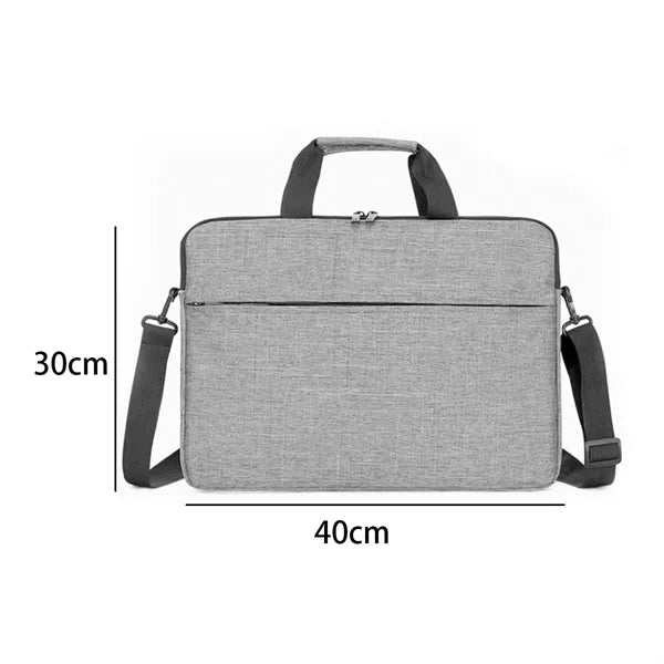Business Laptop Shoulder Bag with Handle and Strap