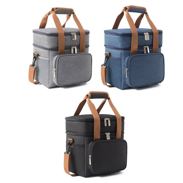 Insulated Cooler Bag with Adjustable Shoulder Strap