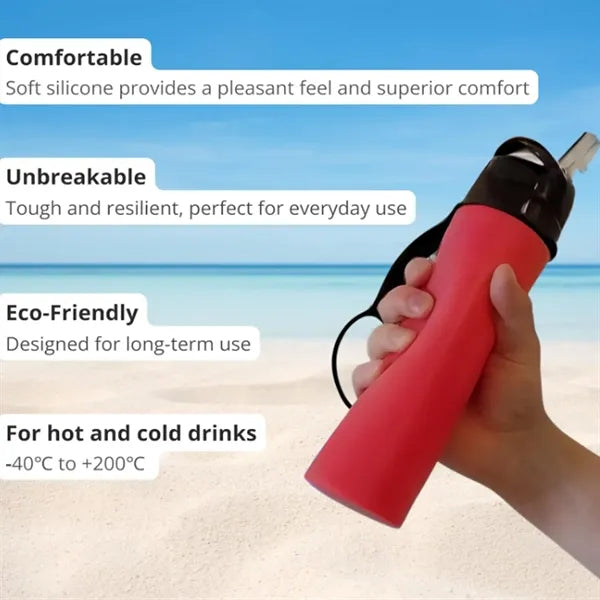 Foldable Silicone Water Bottle