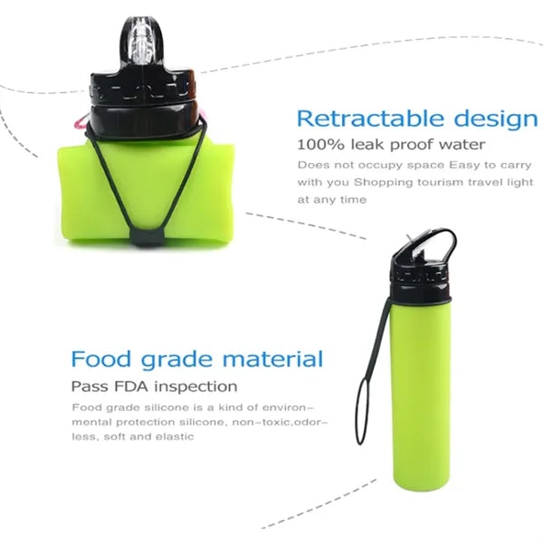 Foldable Silicone Water Bottle