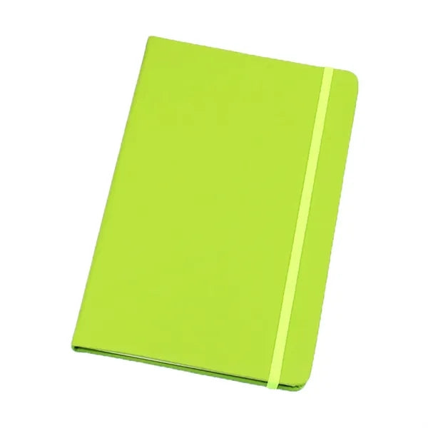 Stretch Belt PU Leather Surface A6 Notebook Lined Sheets