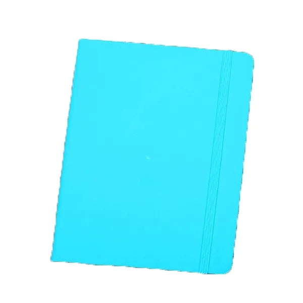 Stretch Belt PU Leather Surface A6 Notebook Lined Sheets
