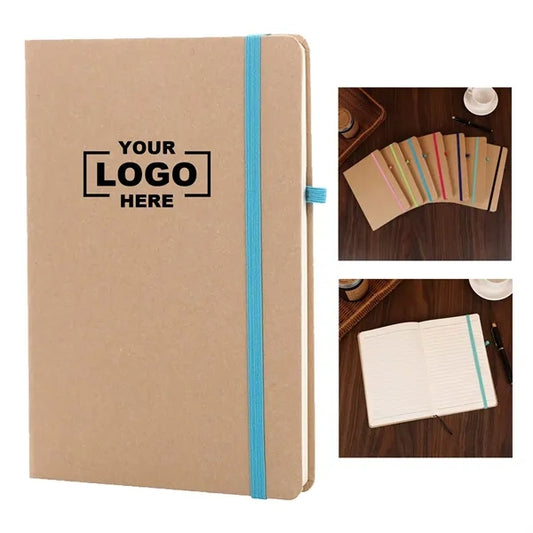A5-sized Kraft Paper-bound Notebook