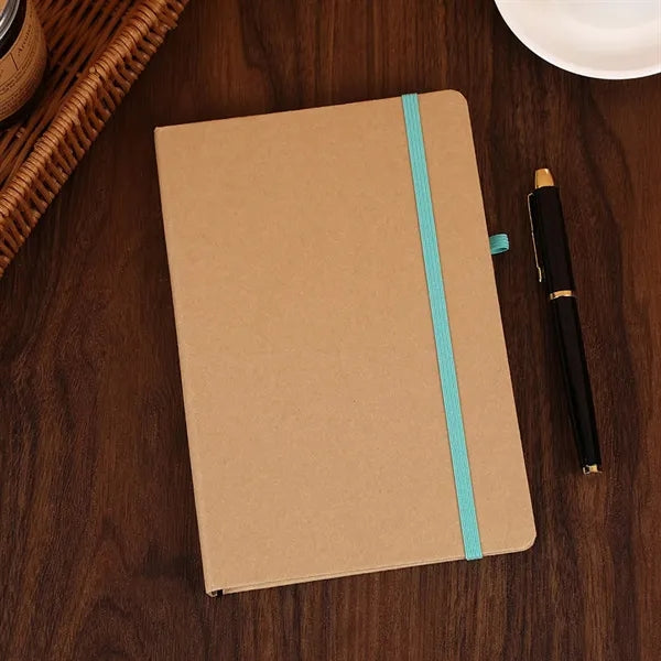 A5-sized Kraft Paper-bound Notebook