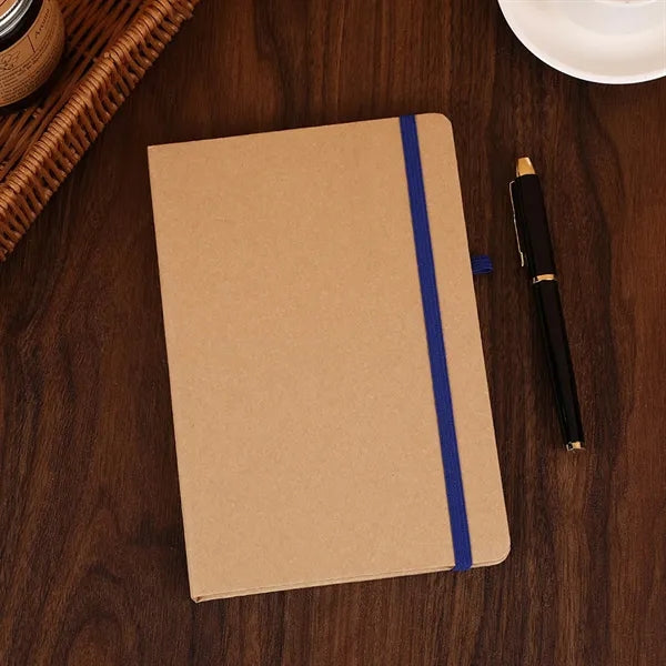 A5-sized Kraft Paper-bound Notebook