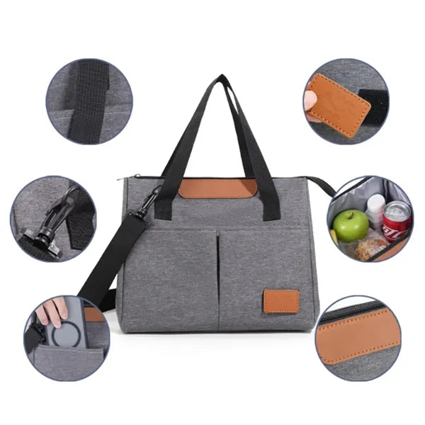 Multi-Purpose Tote Bag with Adjustable Shoulder Strap
