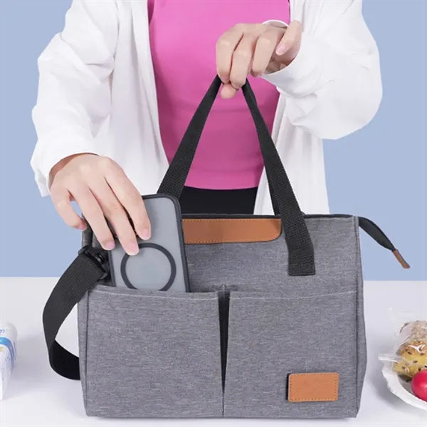 Multi-Purpose Tote Bag with Adjustable Shoulder Strap