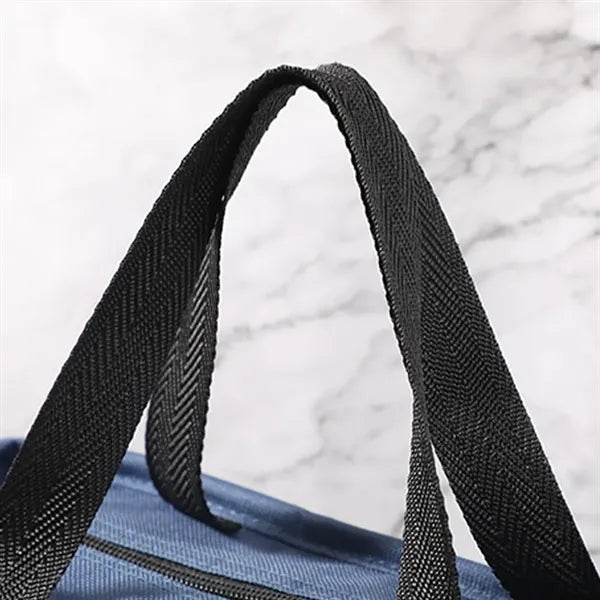 Small Insulated Lunch Tote Bag with Front Pocket