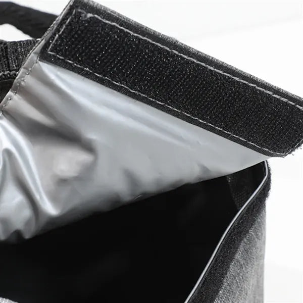 Double Layer Insulated Lunch Tote with Shoulder Strap