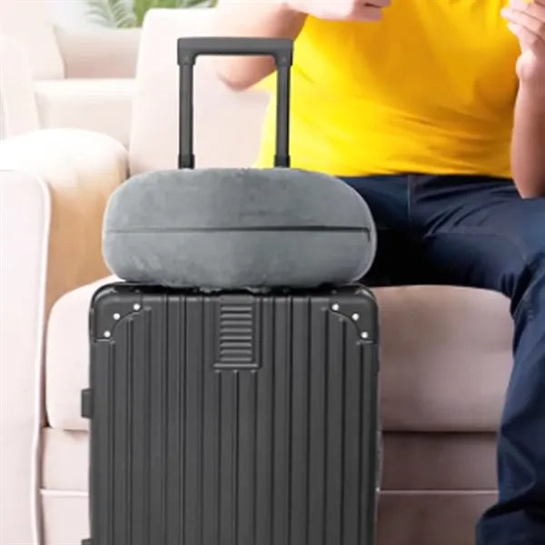 2-in-1 Stuffable Travel Pillow and Portable Storage Bag