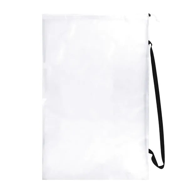 Drawstring Laundry Bag with Shoulder Strap