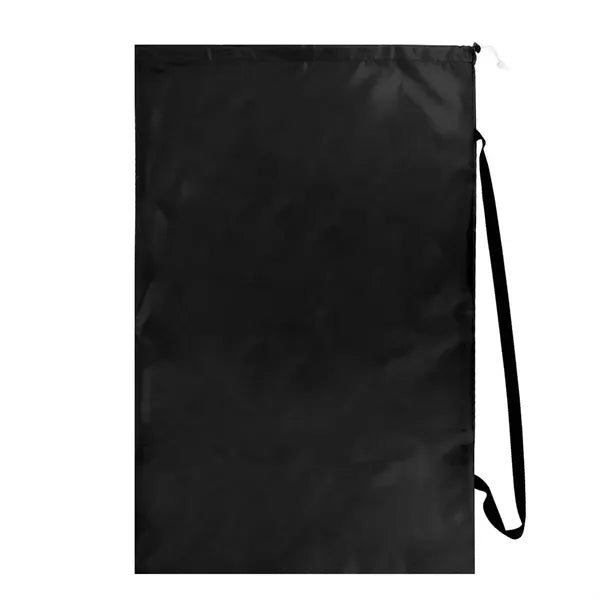Drawstring Laundry Bag with Shoulder Strap