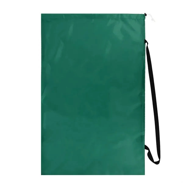 Drawstring Laundry Bag with Shoulder Strap
