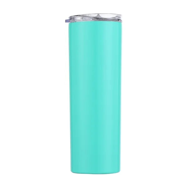 20oz Straight Skinny Tumbler with Lid & Straw