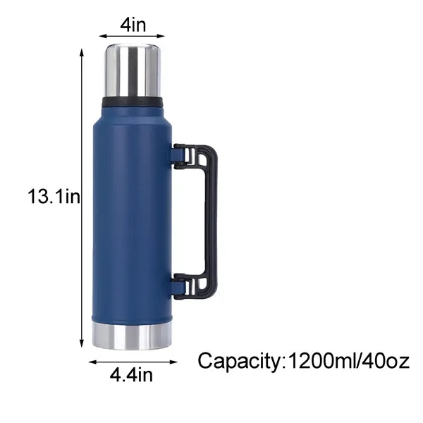 40 OZ Insulated Thermos With Handle