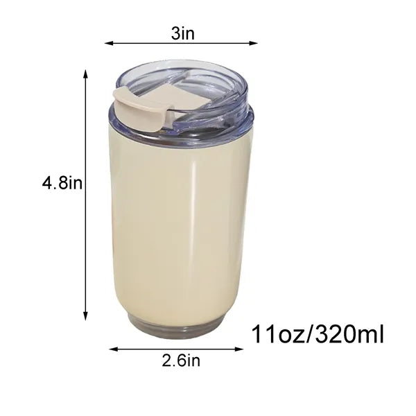 11oz Pastel Stainless Steel Coffee Tumbler