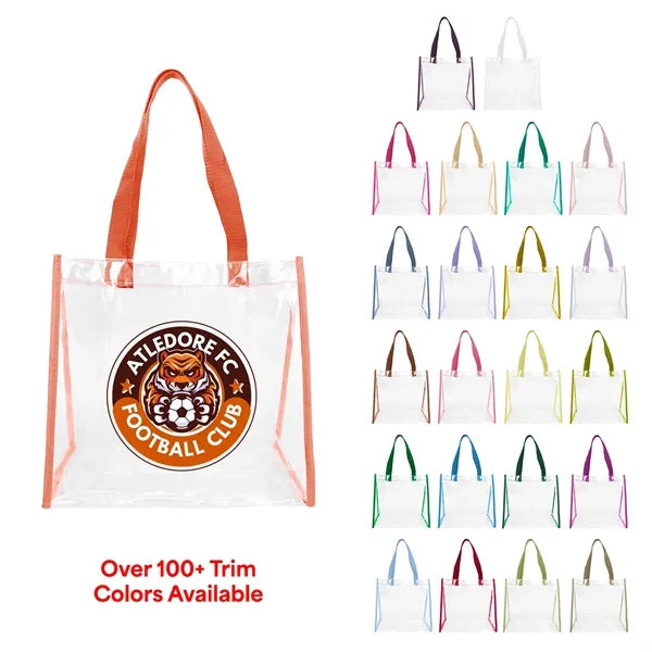 Clear Stadium Open Tote (Price includes delivery)