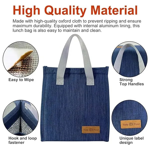 Portable Insulated Lunch Bag