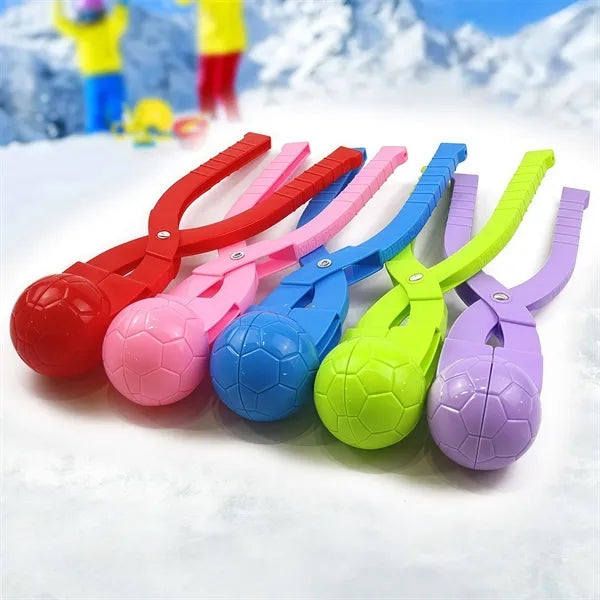 Durable Football Shaped Snowball Maker for Kids & Adults