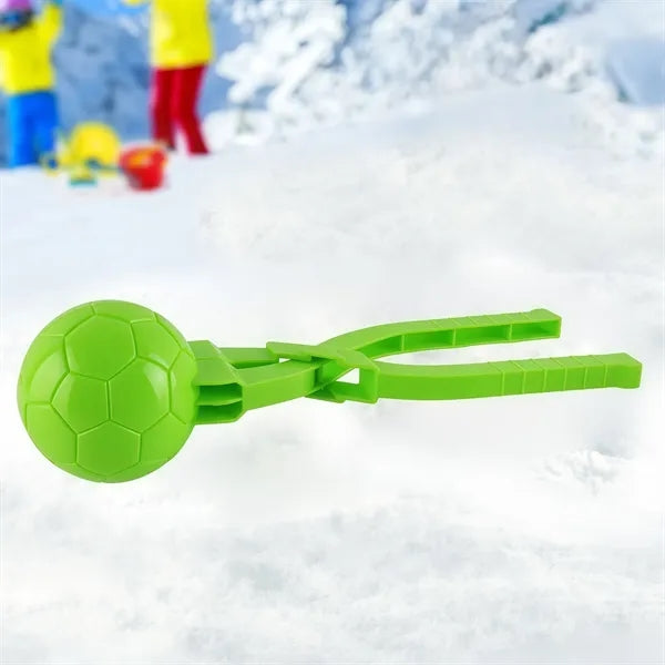Durable Football Shaped Snowball Maker for Kids & Adults