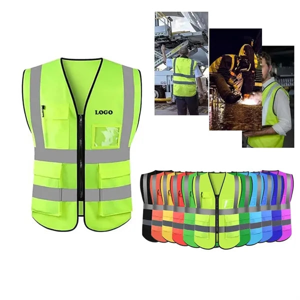 High Visibility Reflective Safety Vest
