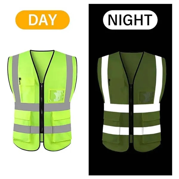 High Visibility Reflective Safety Vest