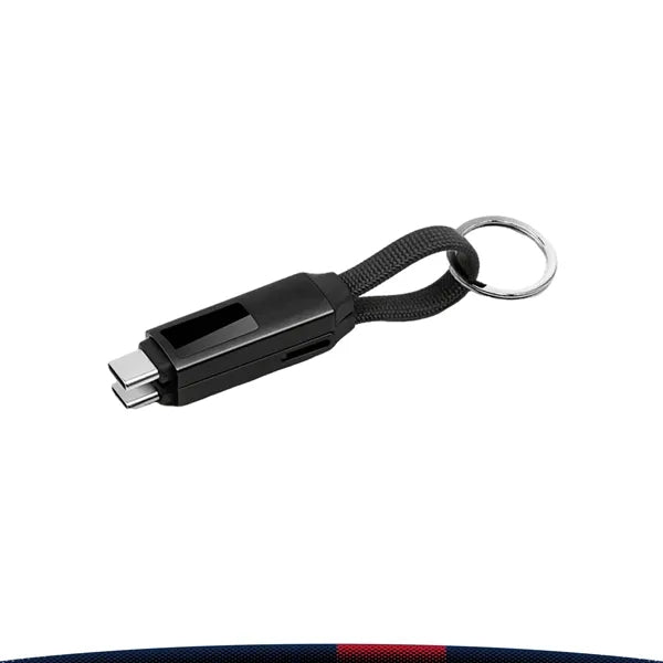 Surgeflux 2-in-1 Digital Wattage Display Fast Charging Cable