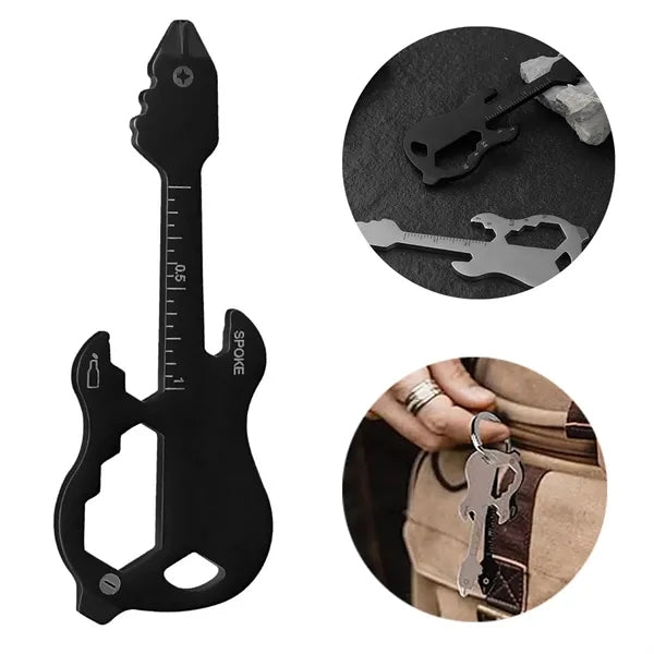 Guitar Shape Multifunction Tool Bottle Opener