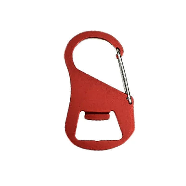 Aluminum Carabiner Bottle Opener Keychain