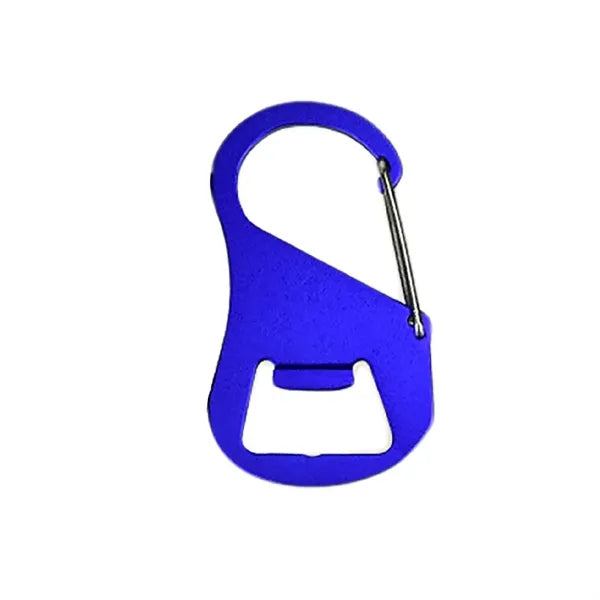 Aluminum Carabiner Bottle Opener Keychain
