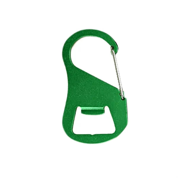 Aluminum Carabiner Bottle Opener Keychain