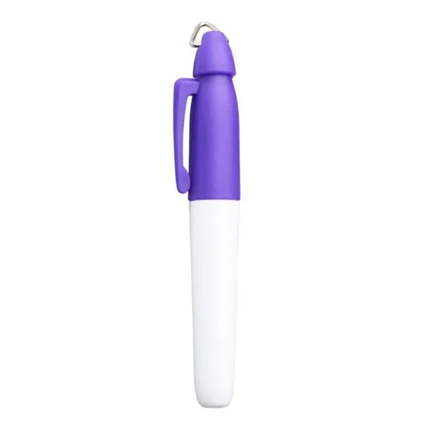 Golf Ball Marker Pen with Keychain