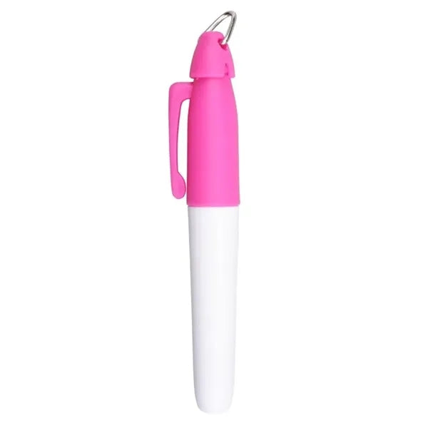 Golf Ball Marker Pen with Keychain