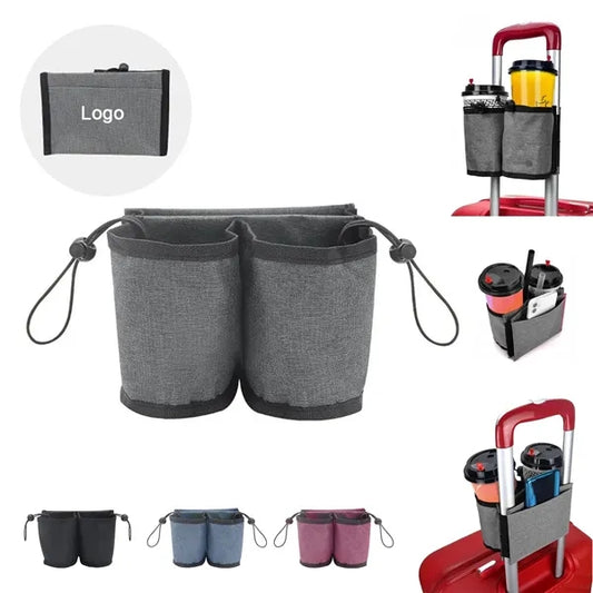 Luggage Travel Cup Holder Free Hand Drink Carrier