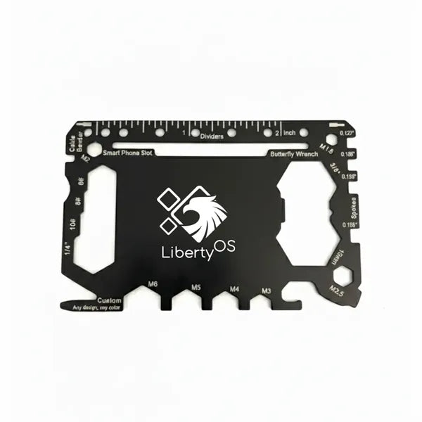 GearCard 46-in-1 Tool Card - Stainless Steel Multi-Tool